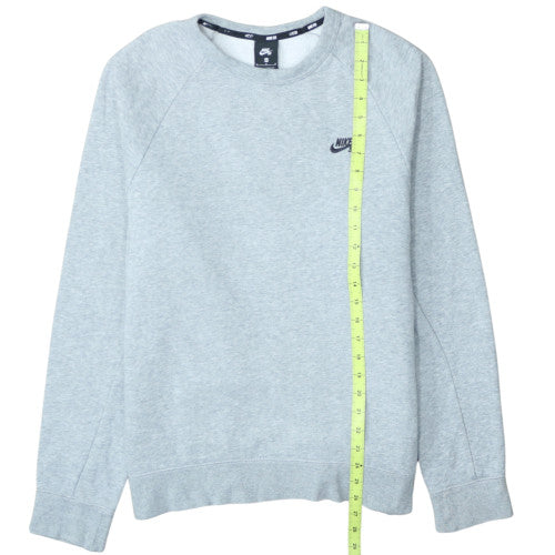 Nike SB Grey Men's Regular Fit Crew Neck Sweatshirt M