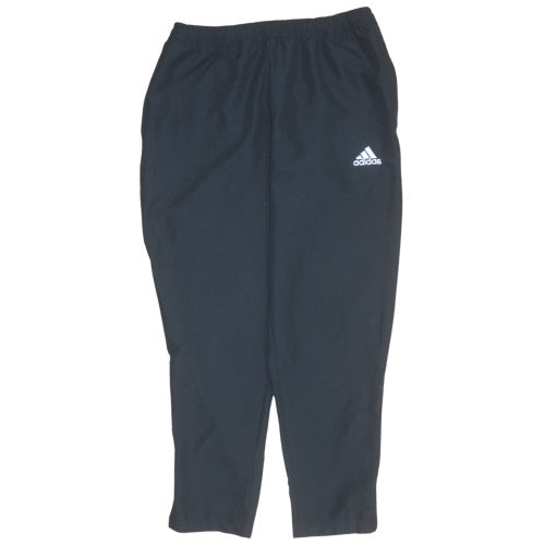 Adidas Men's Black Track Pants Size L Regular Fit Activewear