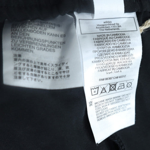 Adidas Men's Black Track Pants Size L Regular Fit Activewear