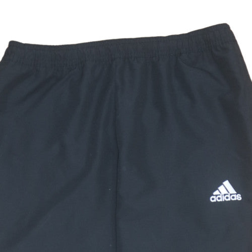 Adidas Men's Black Track Pants Size L Regular Fit Activewear