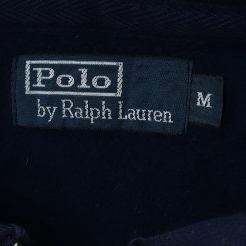 Ralph Lauren Men's Blue Full Zip Hoodie Size M Classic Fleece
