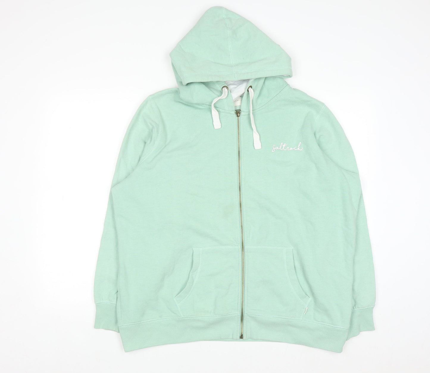 Saltrock Women's Mint Green Size 18 Full Zip Hoodie