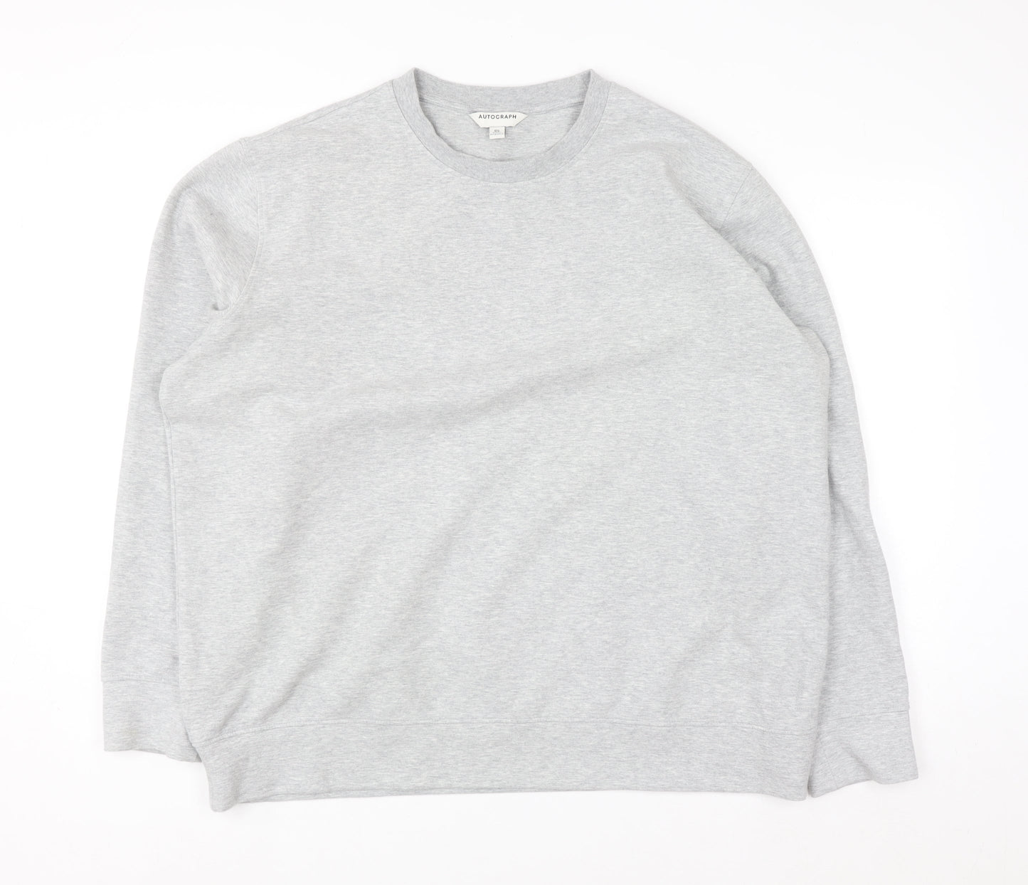 Marks and Spencer Autograph Women Grey 2XL Regular Sweatshirt