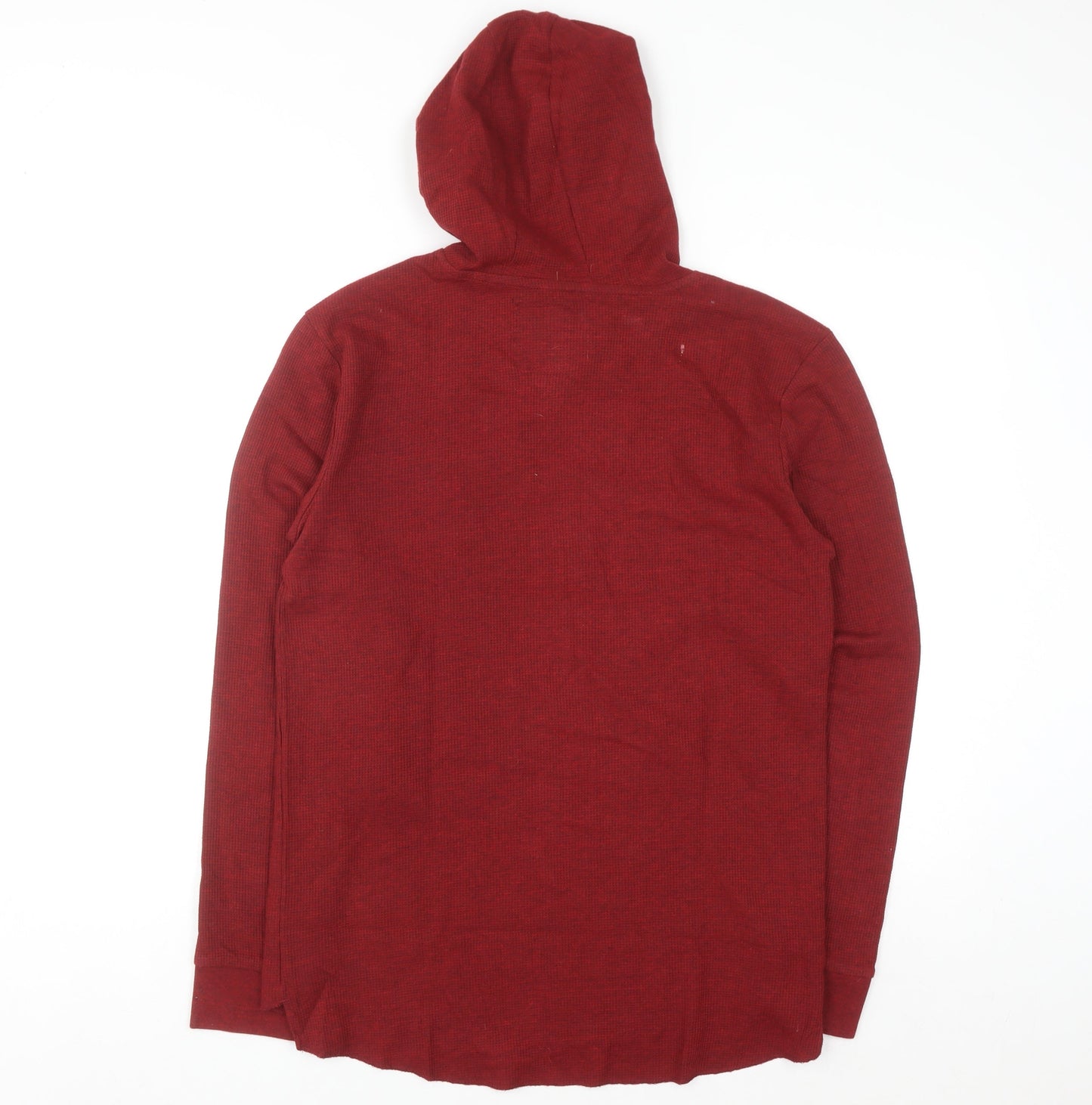 Ecko Unltd Men’s Red Pullover Hoodie L Graphic Print Logo Streetwear