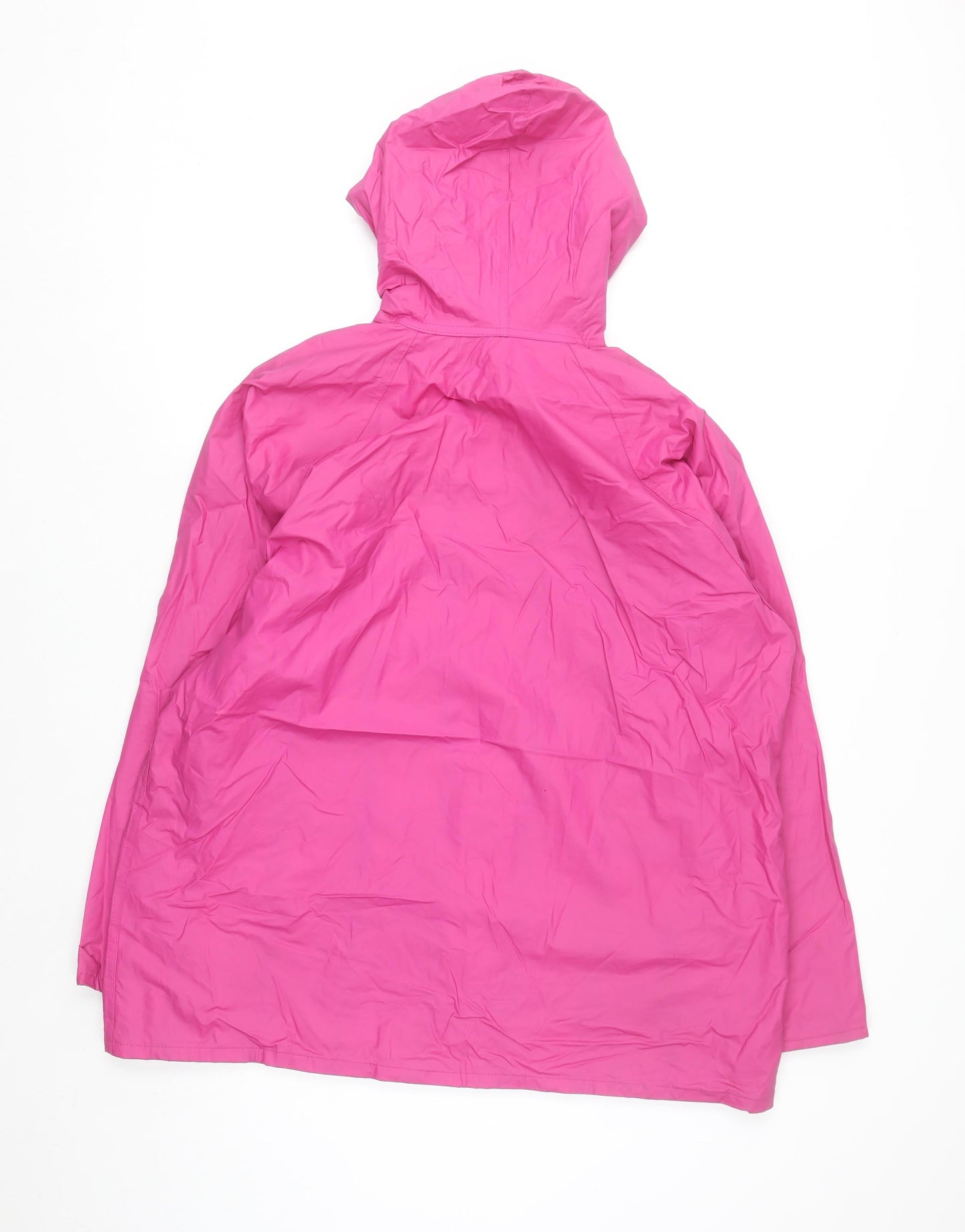 Misty Harbor Womens Pink L Rain Coat Waterproof Hooded Jacket