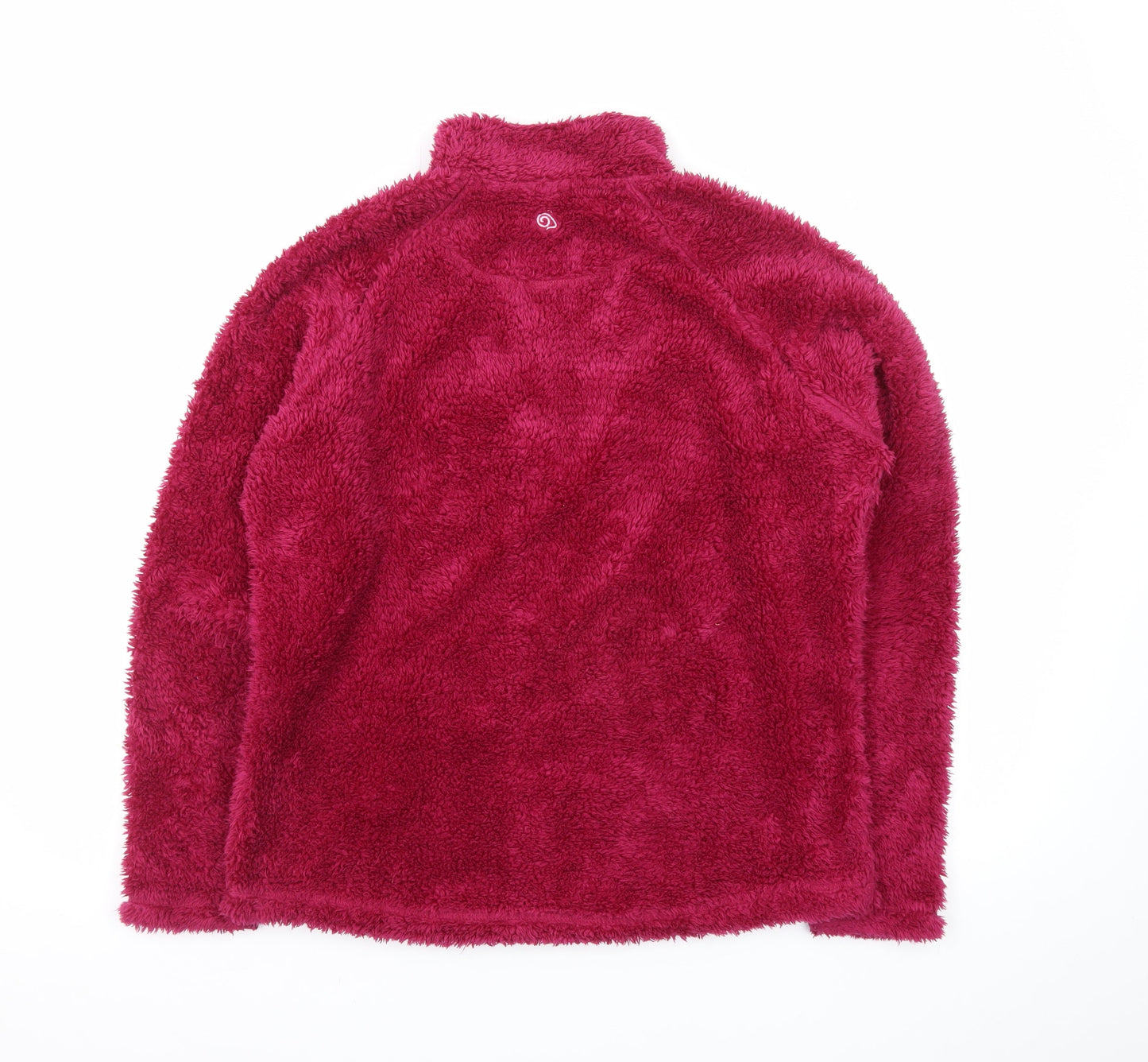 Craghoppers Women's Pink Fleece Pullover Sweatshirt UK 14