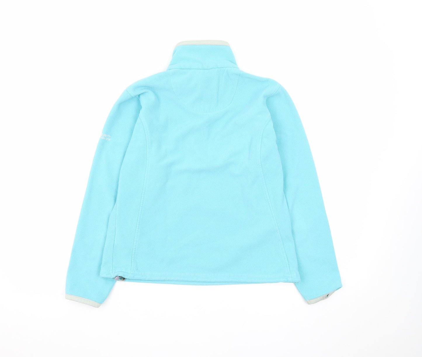 Regatta Women Blue Fleece Pullover Sweatshirt Size 10 1/2 Zip Outdoor