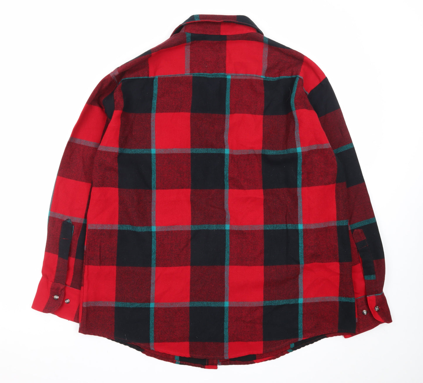 Northwest Territory Men's Red Check Flannel Button-Up Shirt XL