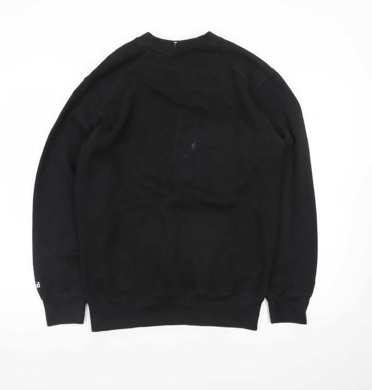Badger Sport Men's Black Eagles Sweatshirt S Pullover Crew Neck