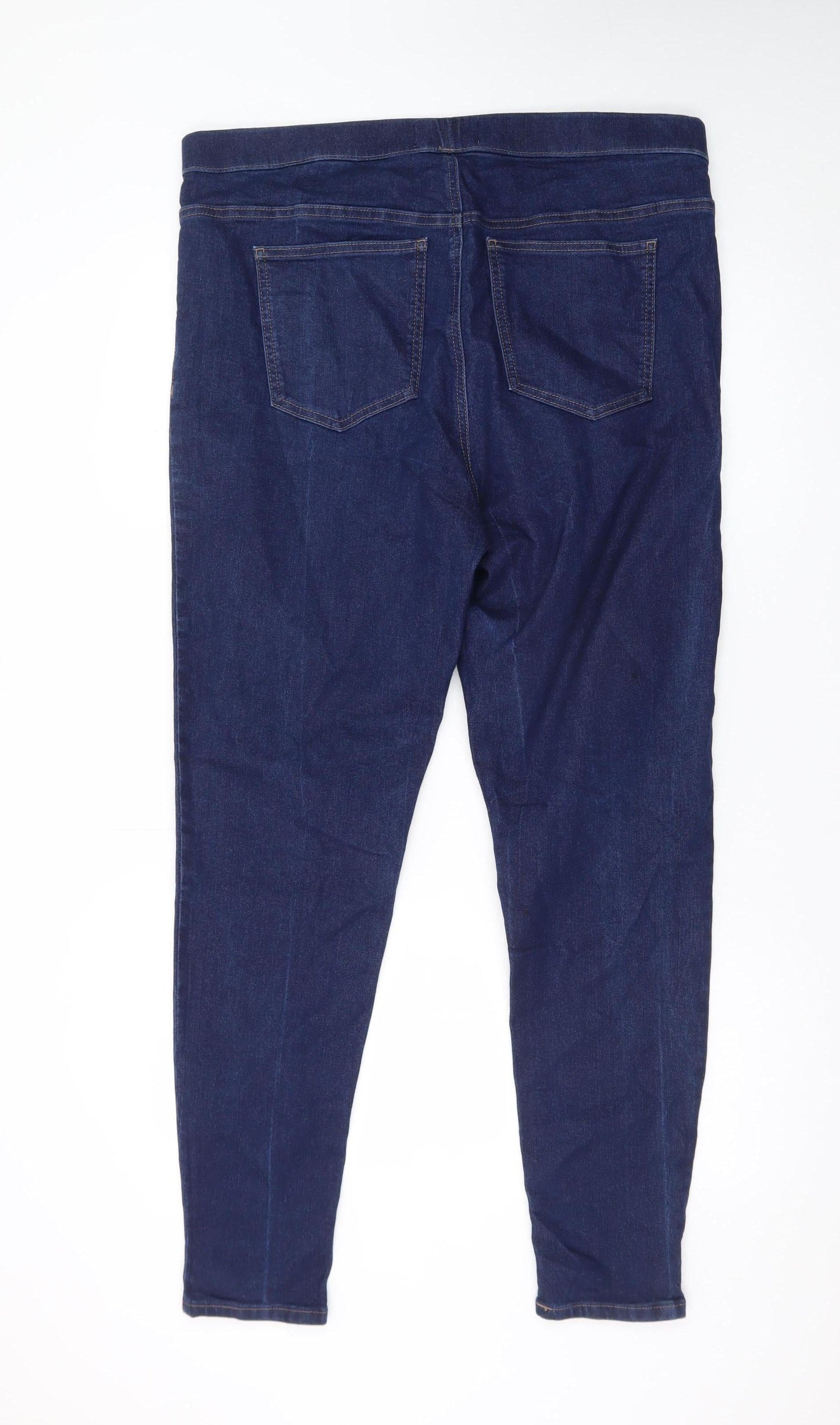 Marks and Spencer Women’s Blue Jegging Jeans Size 18 Long Stretch Denim