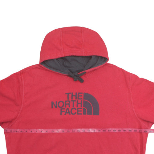 The North Face Men's Red 2XL Pullover Hoodie with Logo