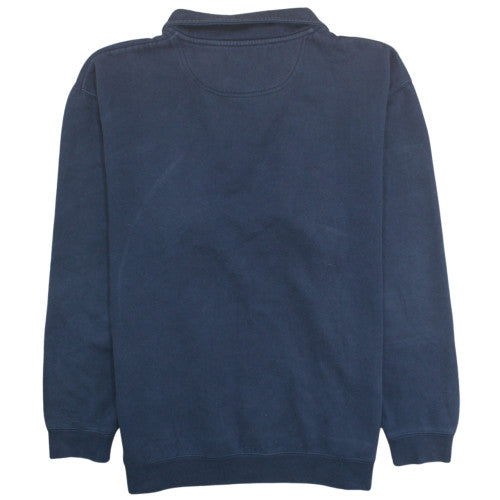R.M. Williams Men’s Blue 1/4 Zip Fleece Sweatshirt XXL