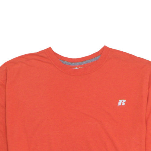 Russell Men's Orange 2XL Crew Neck Dri-Power360 T-Shirt