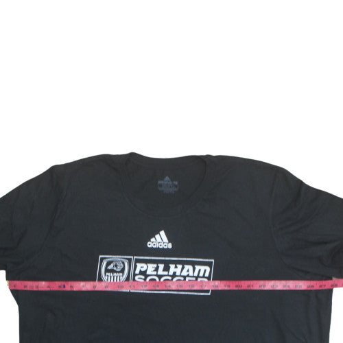 Adidas Men’s Black 3XL Amplifier Tee Pelham Soccer T-Shirt