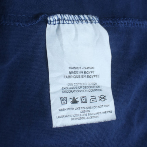 Nike Men's Blue Short Sleeve Crew Neck Graphic T-Shirt XXL