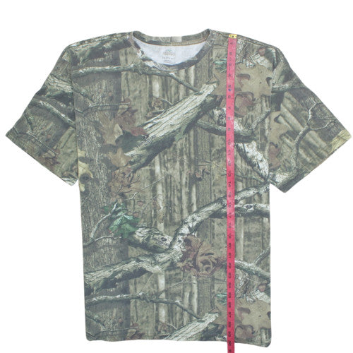 RedHead Men's Green Camo 2XL Short Sleeve Cotton Blend T-Shirt