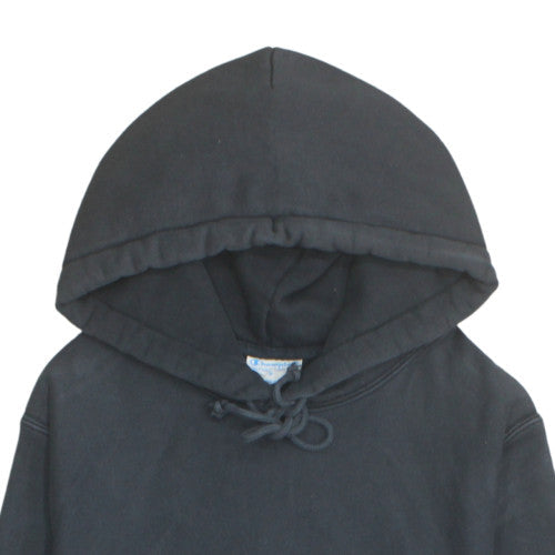 Champion Men's Black Reverse Weave Pullover Hoodie S Regular Fit