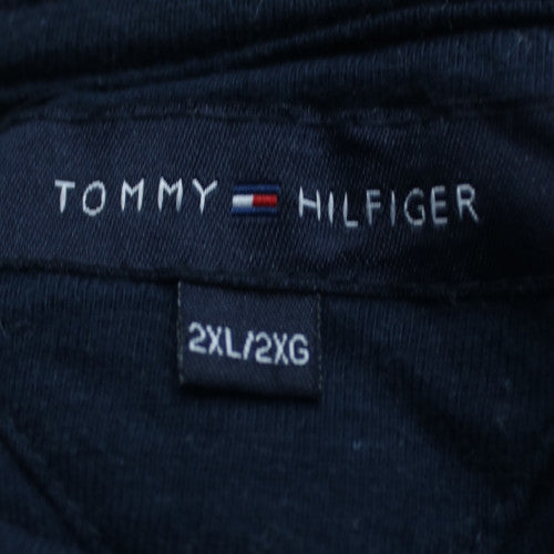 Tommy Hilfiger Men's Blue 2XL Graphic Cotton T-Shirt