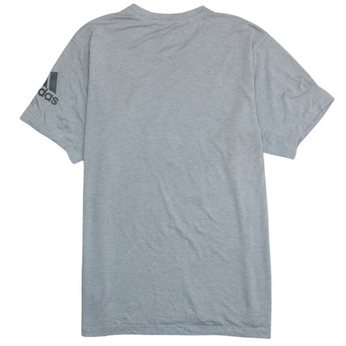 Adidas Men's Grey 'Be Nice Train Nasty' Climalite XL T-Shirt