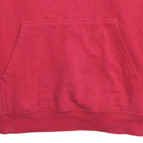 Columbia Men Red Pullover Hoodie L Outdoor Fleece Sweatshirt