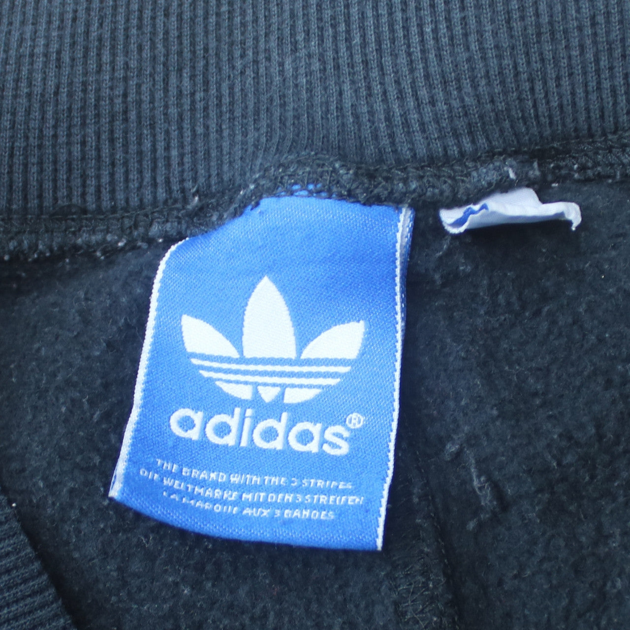 Adidas Mens Navy Blue Jogger Sweatpants M Regular Fit Elastic Waist
