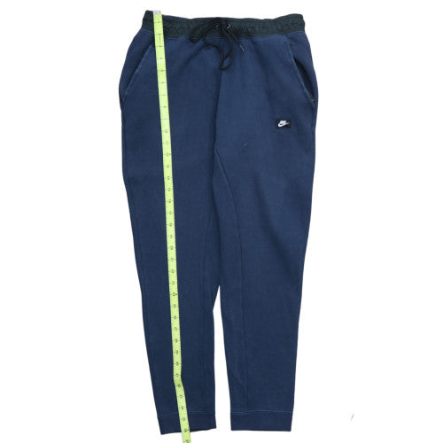 Nike Men's Blue Fleece Jogger Sweatpants M Regular Fit Drawstring