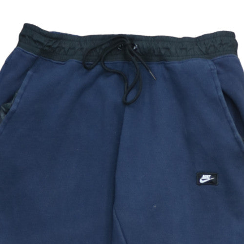Nike Men's Blue Fleece Jogger Sweatpants M Regular Fit Drawstring