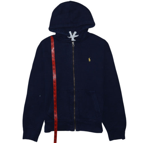 Polo Ralph Lauren Men's Blue Full Zip Hoodie Size M