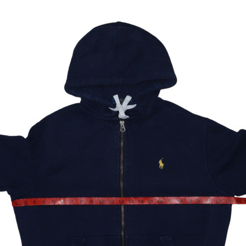 Polo Ralph Lauren Men's Blue Full Zip Hoodie Size M