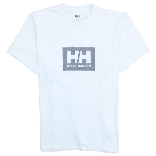 Helly Hansen Womens White XL Cotton Logo Short Sleeve T-Shirt