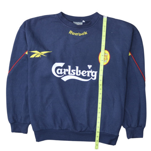 Reebok Men’s Blue Liverpool FC XL Vintage Logo Sweatshirt