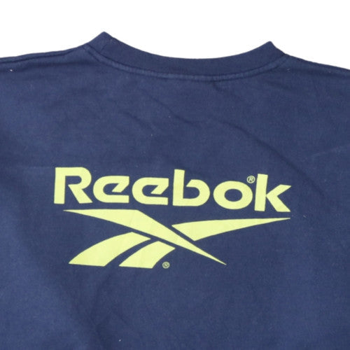 Reebok Men’s Blue Liverpool FC XL Vintage Logo Sweatshirt
