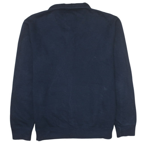 Champion Mens Blue Full Zip Fleece Sweatshirt Large