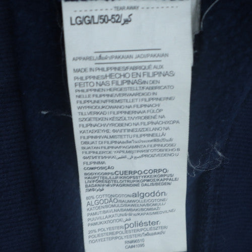 Under Armour Men’s Blue Pullover Hoodie L Regular Fit Fleece
