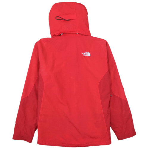 The North Face Men's Red Waterproof Hooded Parka Jacket Size M