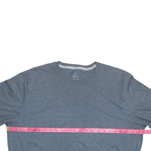Russell Athletic Men's Grey XL Crew Neck Cotton Blend T-Shirt