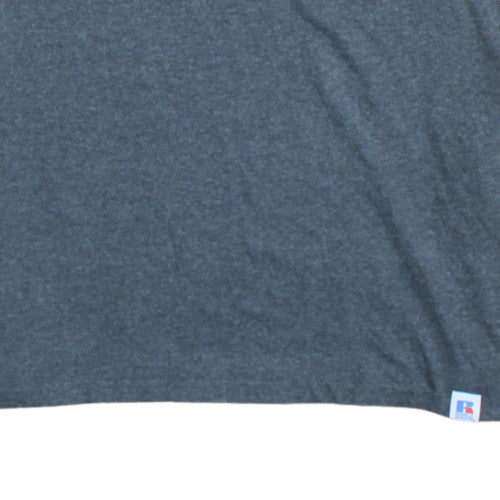Russell Athletic Men's Grey XL Crew Neck Cotton Blend T-Shirt