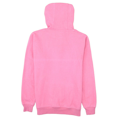 Ellesse Women Pink Pullover Hoodie Sweatshirt Size M Cotton Blend