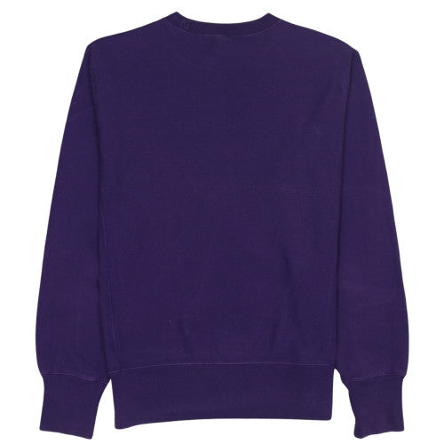 Champion Men's Purple Reverse Weave Sweatshirt Large Pullover