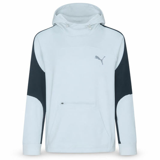 Puma Men's White Pullover Hoodie Large Sports Fleece