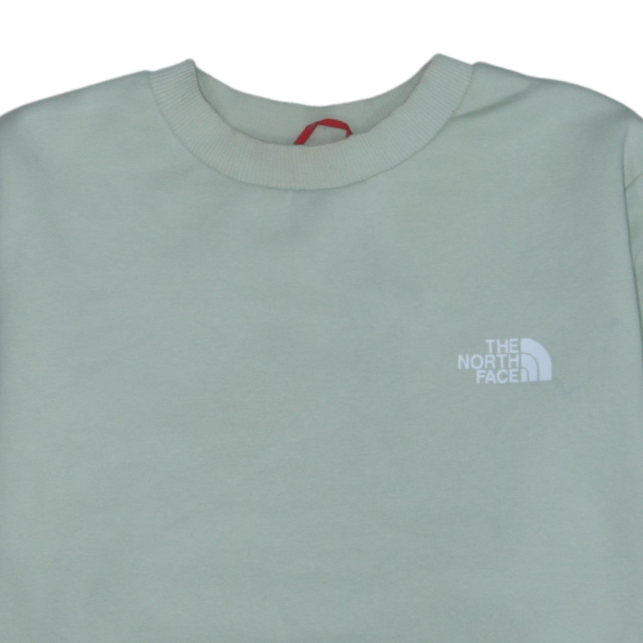 The North Face Womens Green Pullover Sweatshirt Size XL 1/4 Zip Logo