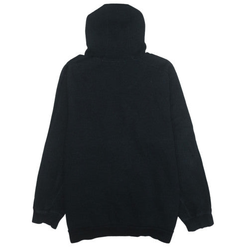 Adidas Men’s Black 2XL Full Zip Fleece Hoodie with Logo