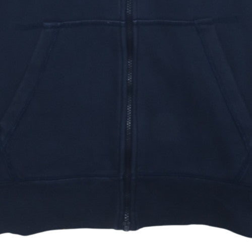 Nike Men's Blue XL Full Zip Hoodie Fleece Sweatshirt