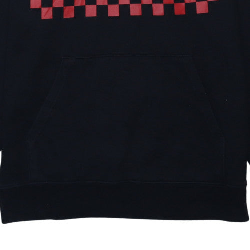 Vans Men Black Hoodie Pullover Medium SE Bikes Graphic Fleece