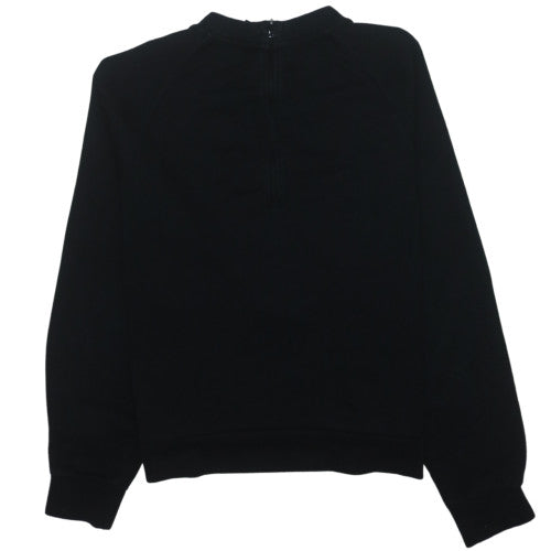 Adidas Women's Black Pullover Sweatshirt Size L Crew Neck Logo Sportswear