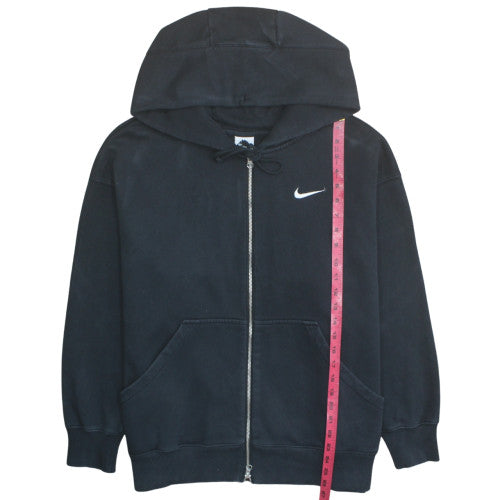 Nike Men’s Black Full Zip Fleece Hoodie L Regular Sportswear