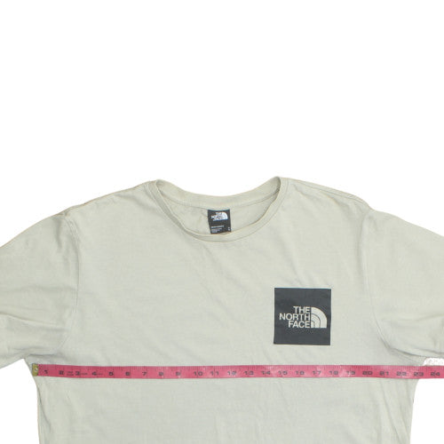 The North Face Mens Beige XL Graphic Pocket T-Shirt Casual