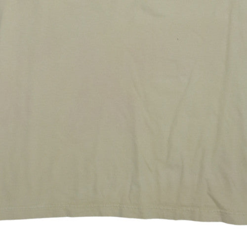 Nike Mens Beige Catamount Country Graphic T-Shirt XXL Regular Fit
