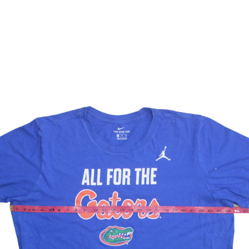 Nike Men’s Blue XXL Graphic Crew Neck Gators T-Shirt