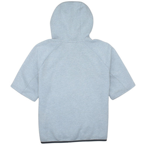 Nike Mens Grey M Full Zip Short Sleeve Hoodie